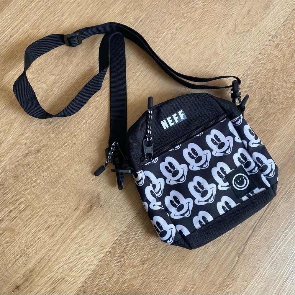 NEW Neff x Disney Mickey Mouse Side Bag